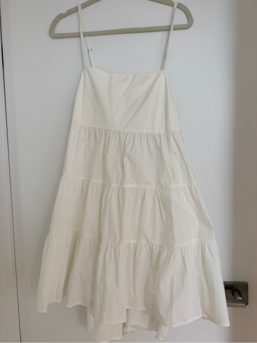 wild fable Cream Tiered Mini Dress